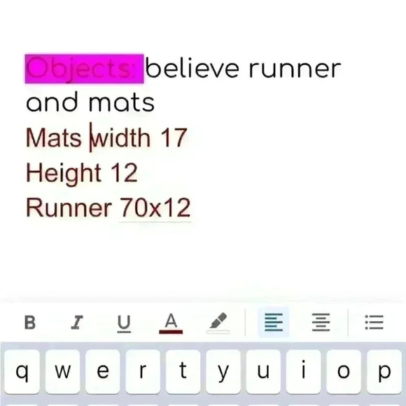 VTG #believe #primitive #patriotic #americanflag runner and place mats - Picture 4 of 4